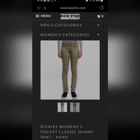 Dickies straight leg pants size 11 - Picture 10 of 10